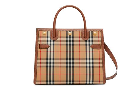 burberry fragrance tote bag|burberry tote bag on succession.